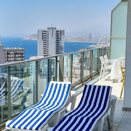 Skyline 10 De Lujo Con Gran Terraza Privada Y Vistas Benidorm